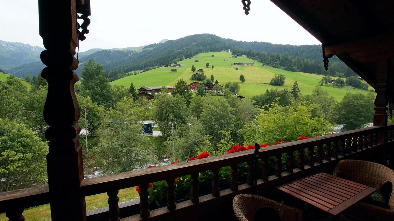 Blick vom Balkon Blick vom Balkon